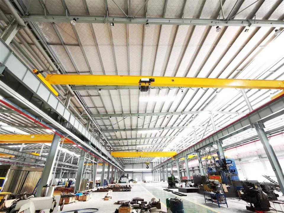 20 tons EOT single-girder bridge cranes